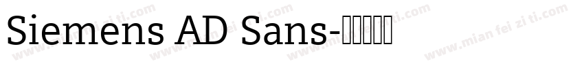 Siemens AD Sans字体转换